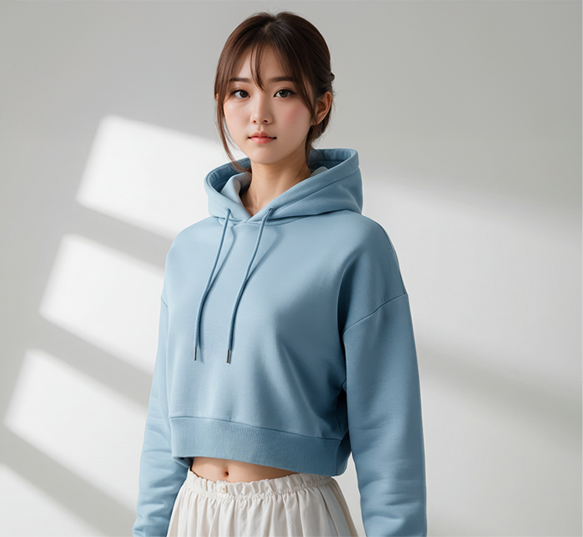 パーカー モデル着用画像