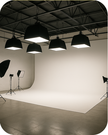 スタジオの写真